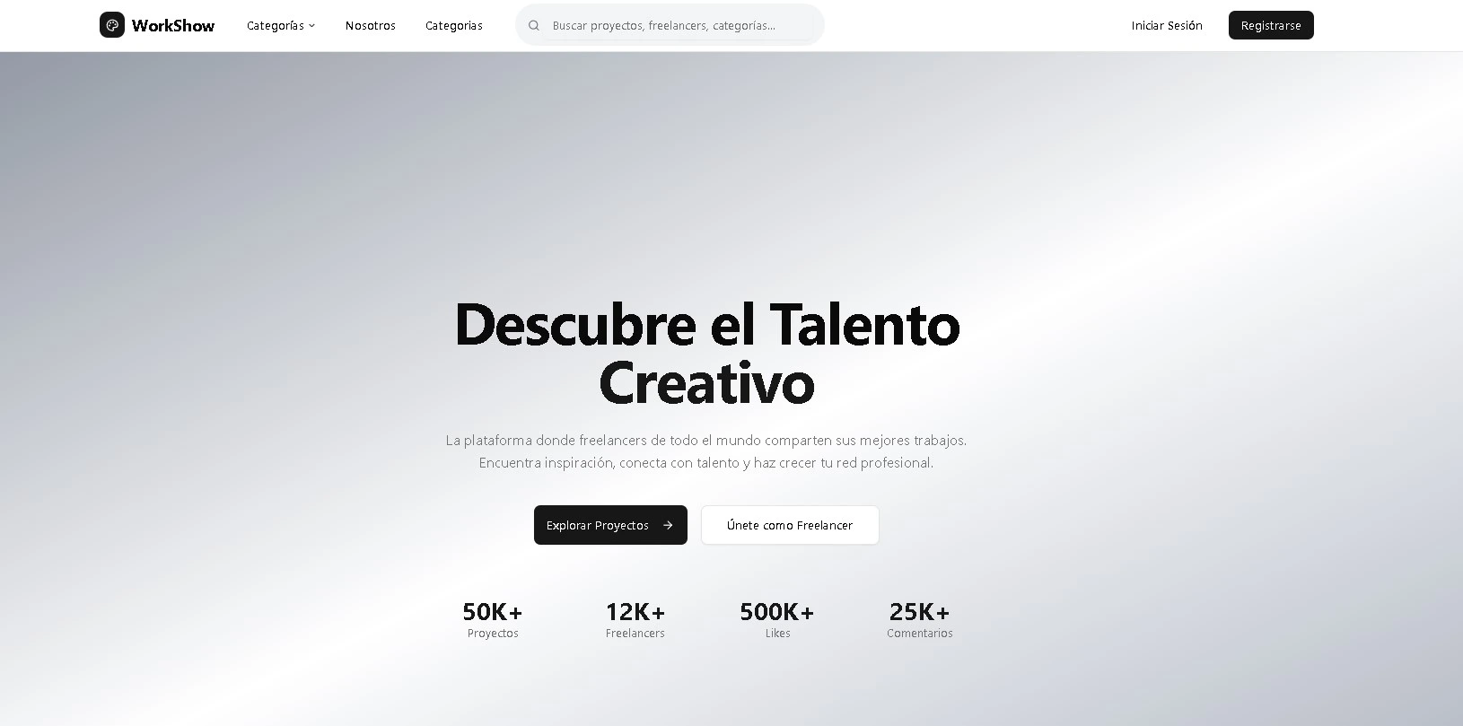WorkShow - Red Social Freelance